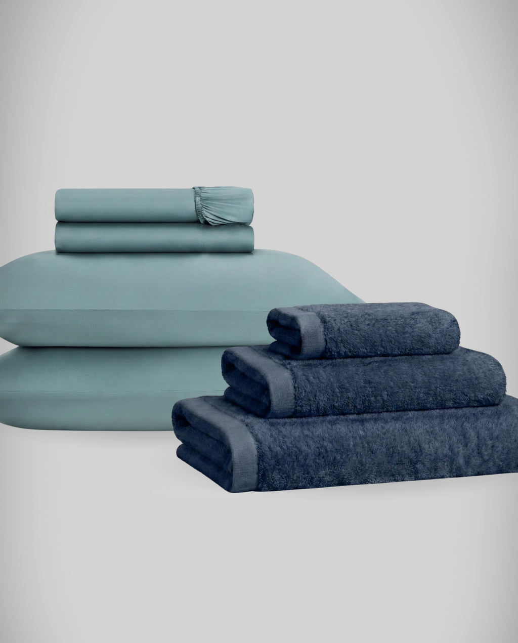 Ice Bedsheets + Bamboo Towels