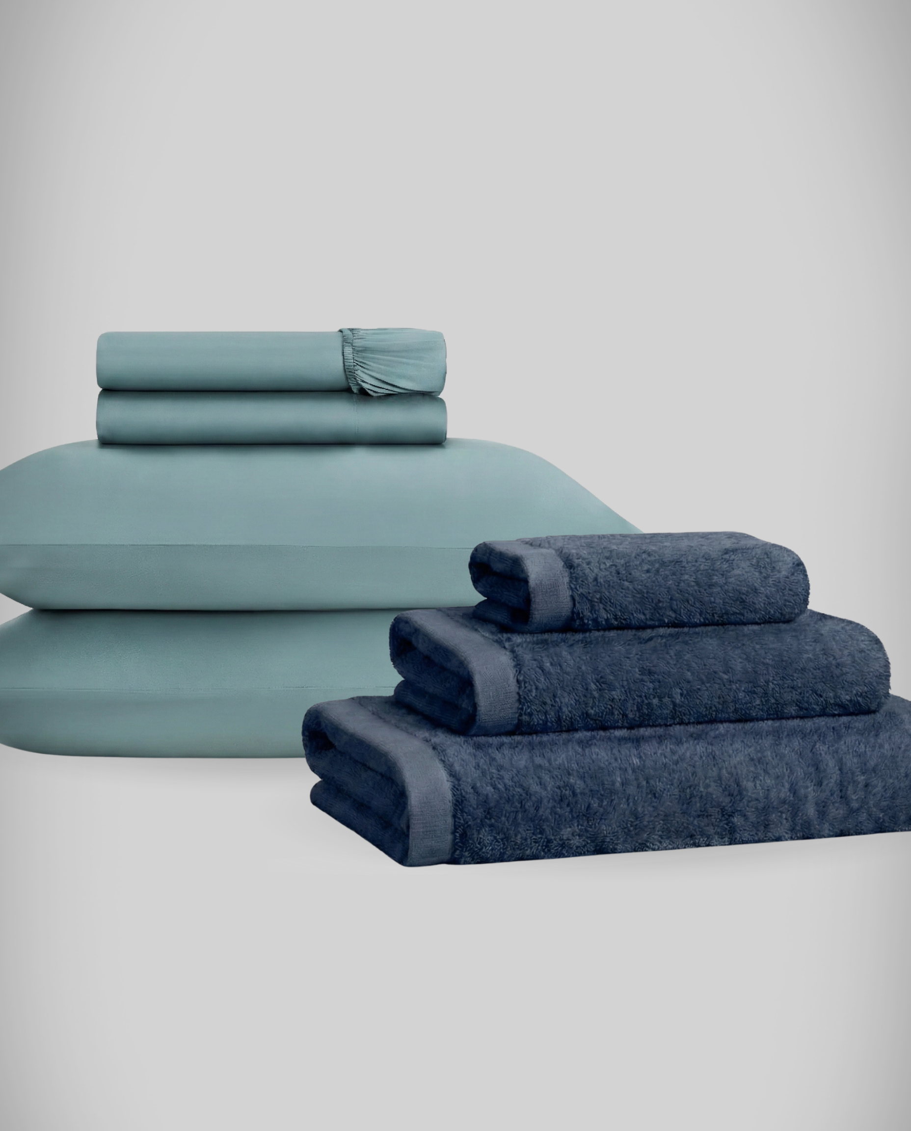 Ice Bedsheets + Bamboo Towels