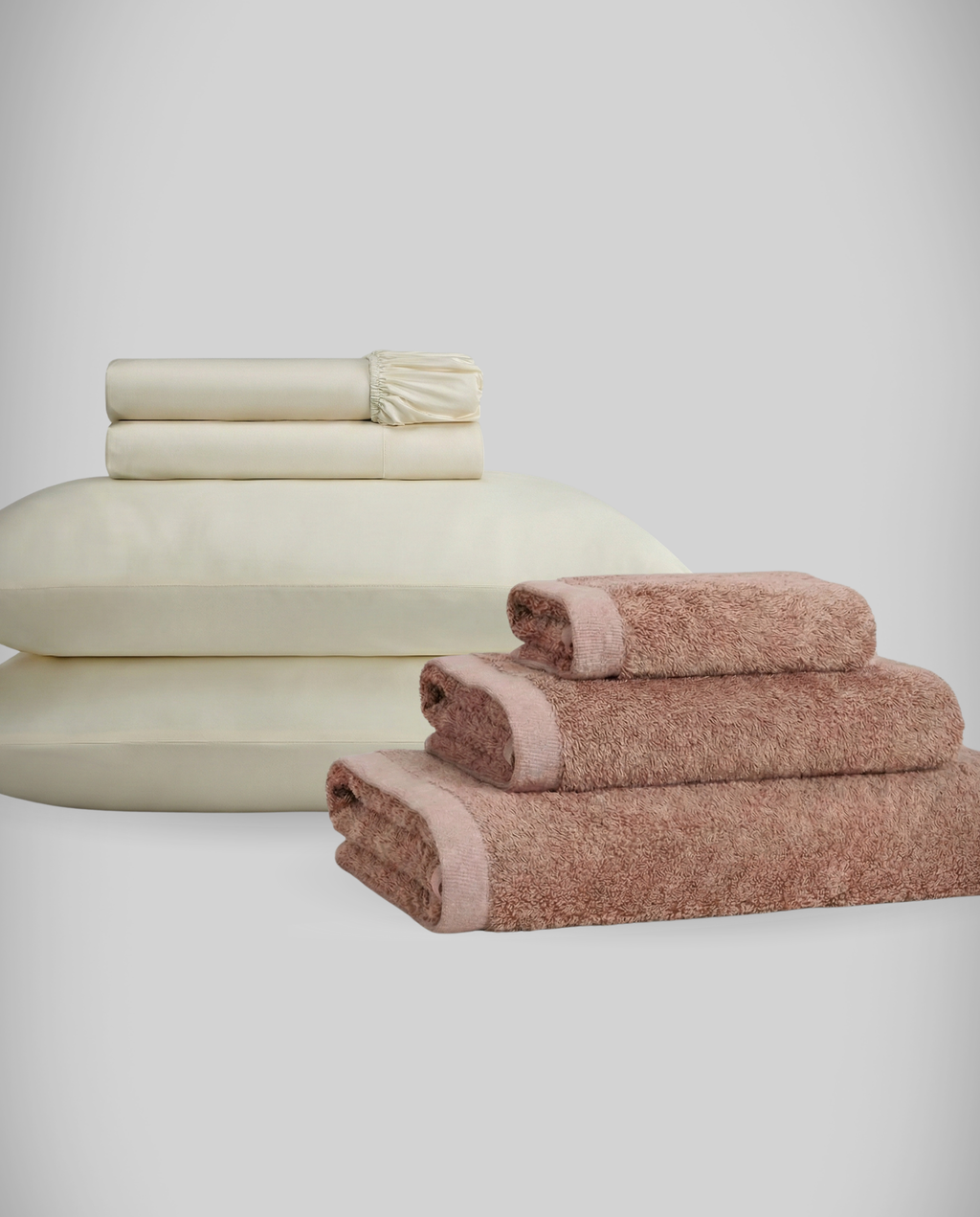 Ice Bedsheets + Bamboo Towels