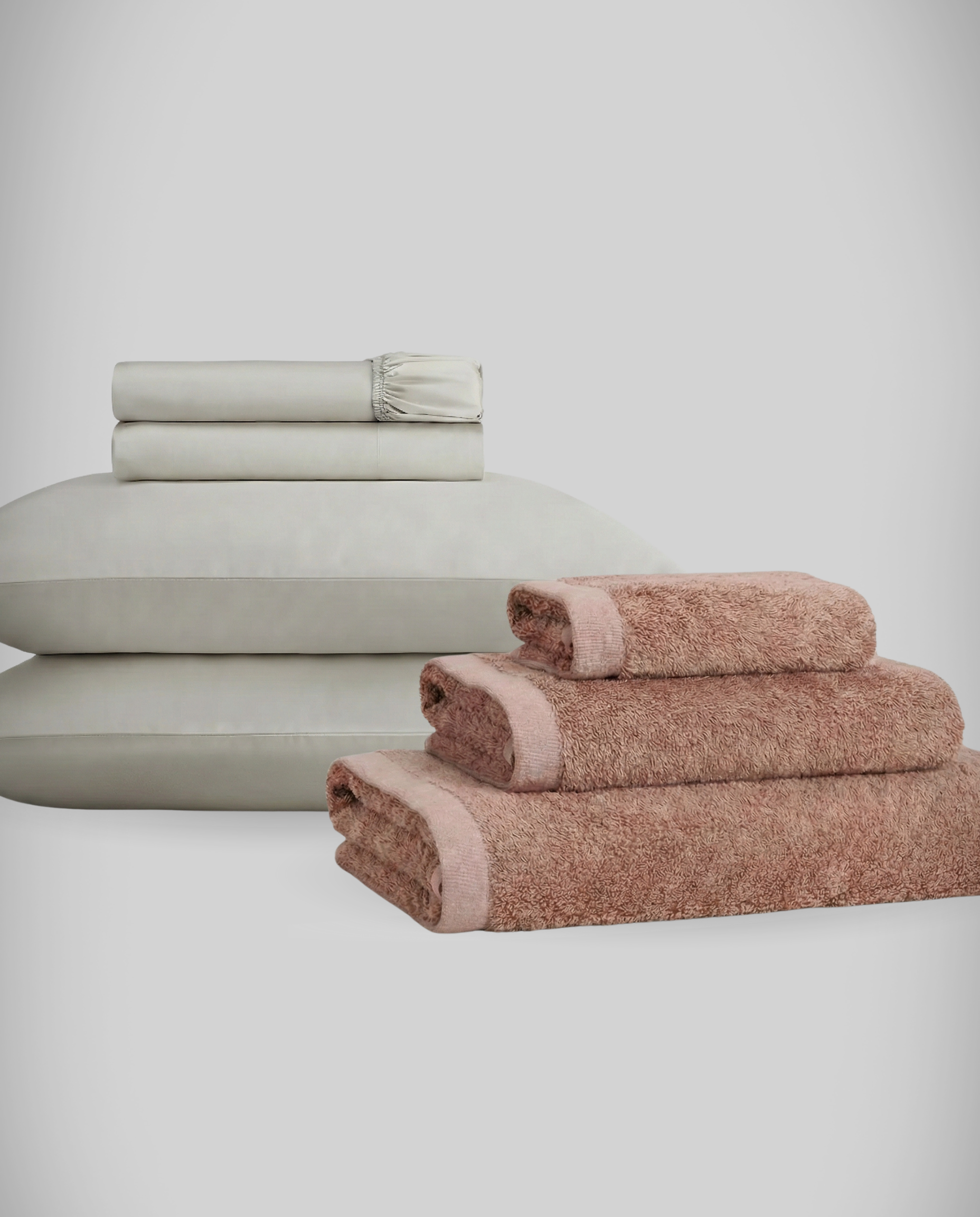 Ice Bedsheets + Bamboo Towels