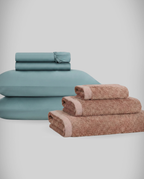 Ice Bedsheets + Bamboo Towels