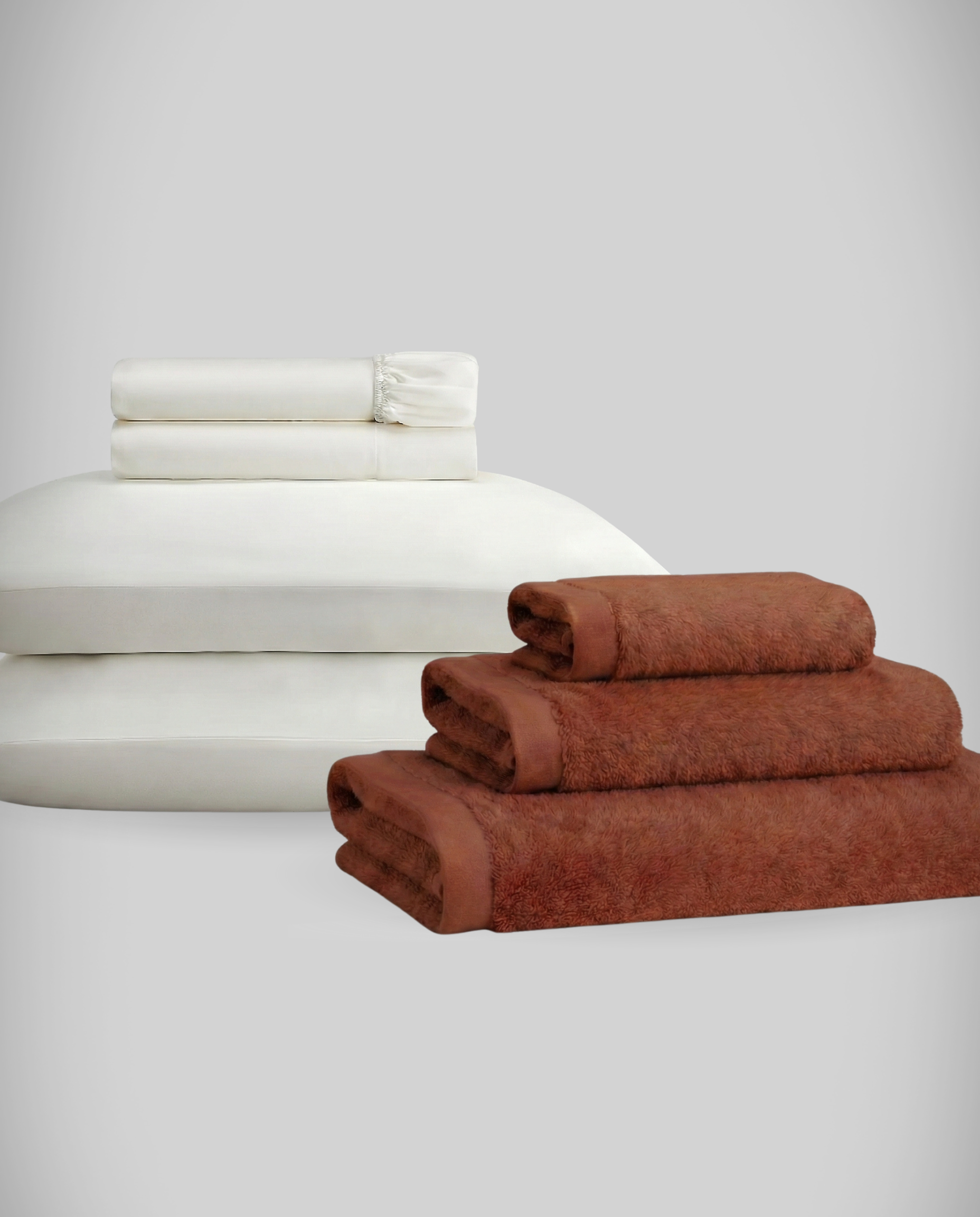 Ice Bedsheets + Bamboo Towels