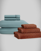 Ice Bedsheets + Bamboo Towels