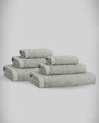 Lot de 2 | Set de serviettes en bambou blanky