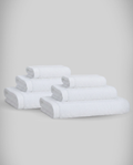 Lot de 2 | Set de serviettes en bambou blanky