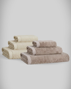 Lot de 2 | Set de serviettes en bambou blanky