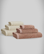 Lot de 2 | Set de serviettes en bambou blanky