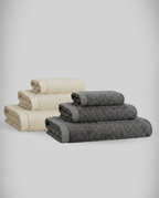 Lot de 2 | Set de serviettes en bambou blanky