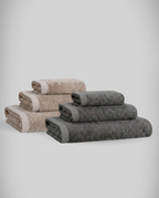Lot de 2 | Set de serviettes en bambou blanky