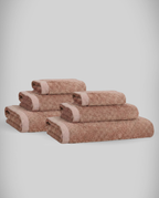 Lot de 2 | Set de serviettes en bambou blanky