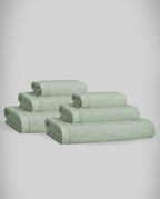 Lot de 2 | Set de serviettes en bambou blanky