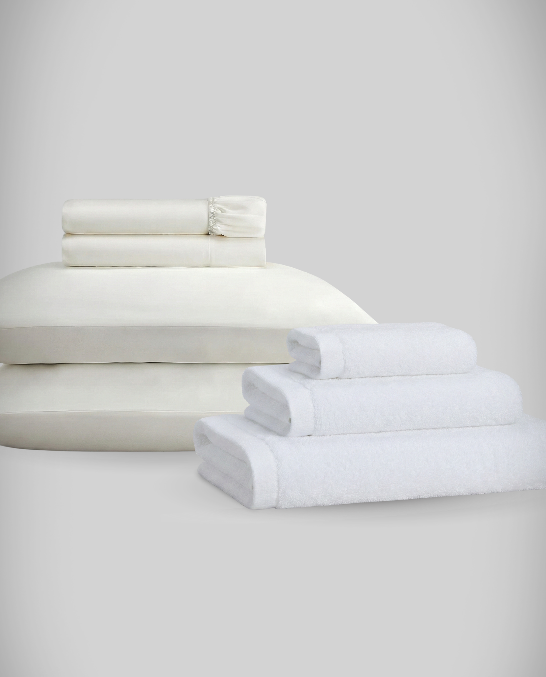 Draps ICE + serviettes en bambou