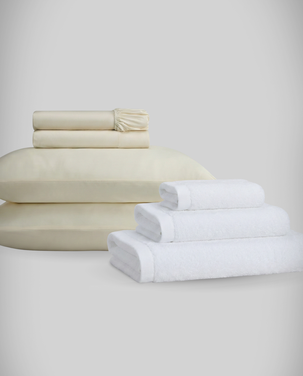 Ice Bedsheets + Bamboo Towels