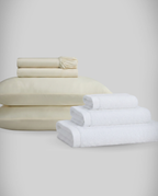 Ice Bedsheets + Bamboo Towels