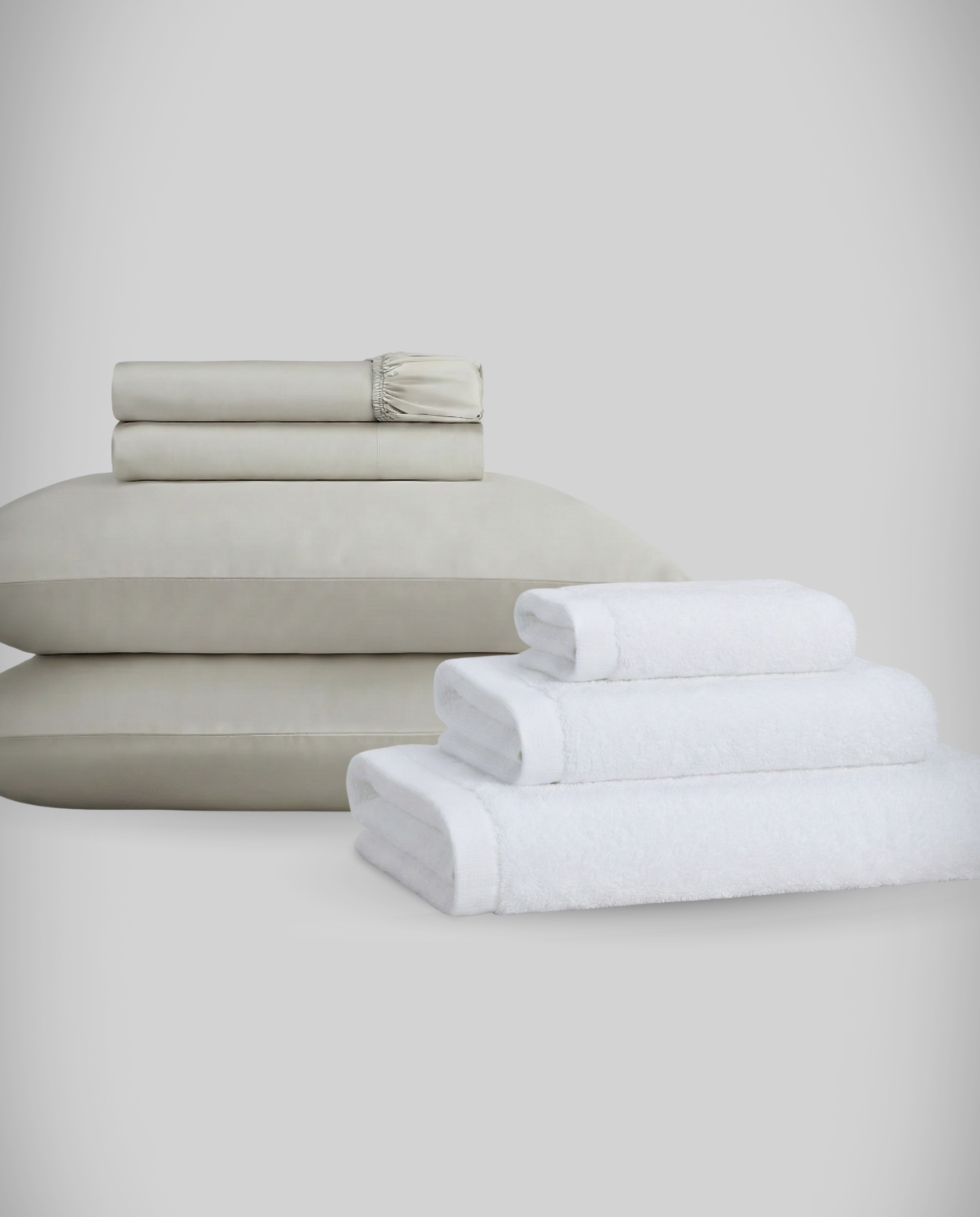 Ice Bedsheets + Bamboo Towels