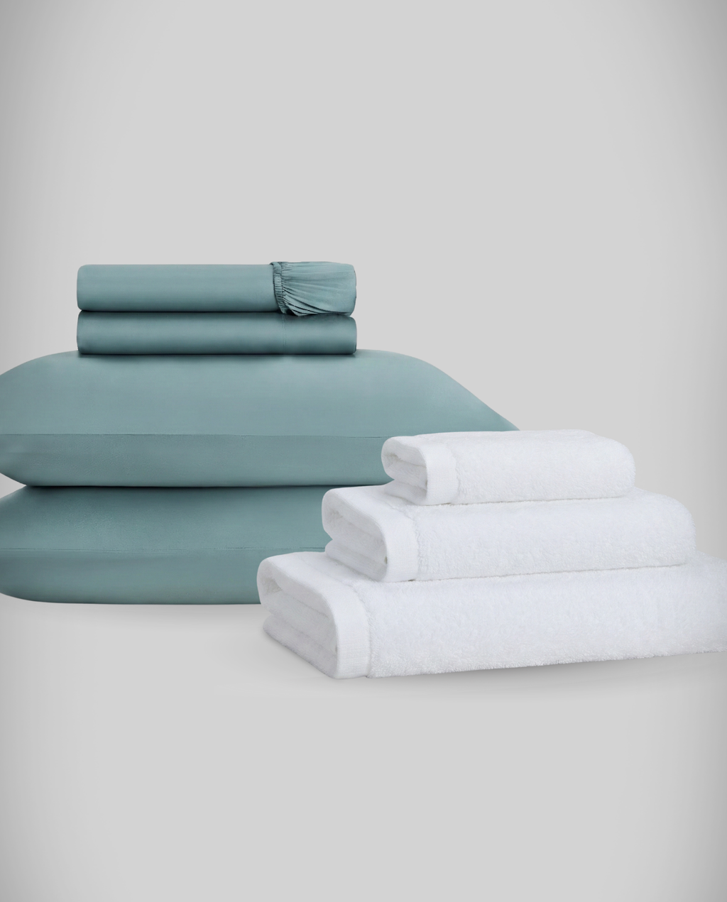 Ice Bedsheets + Bamboo Towels