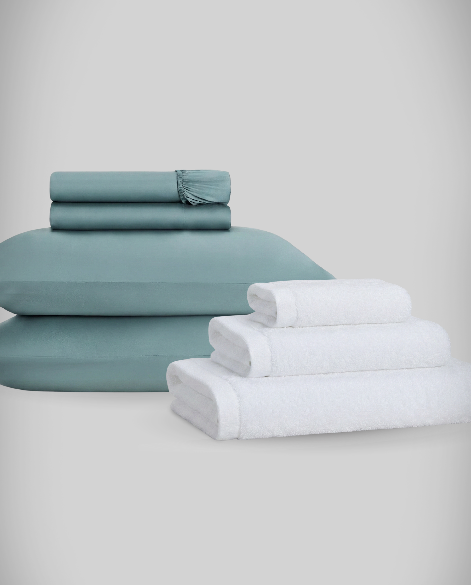 Ice Bedsheets + Bamboo Towels