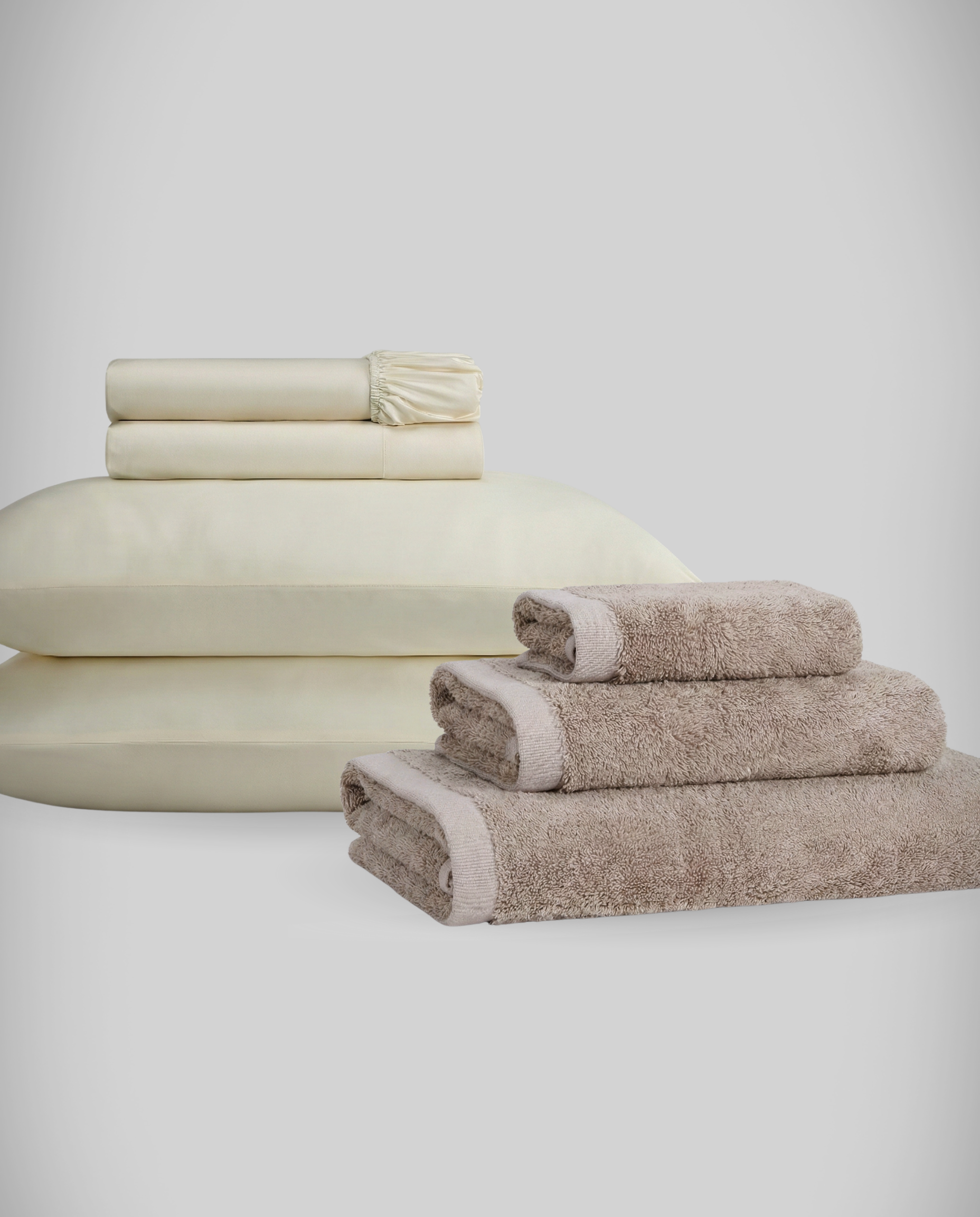 Ice Bedsheets + Bamboo Towels