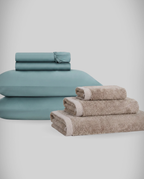 Ice Bedsheets + Bamboo Towels