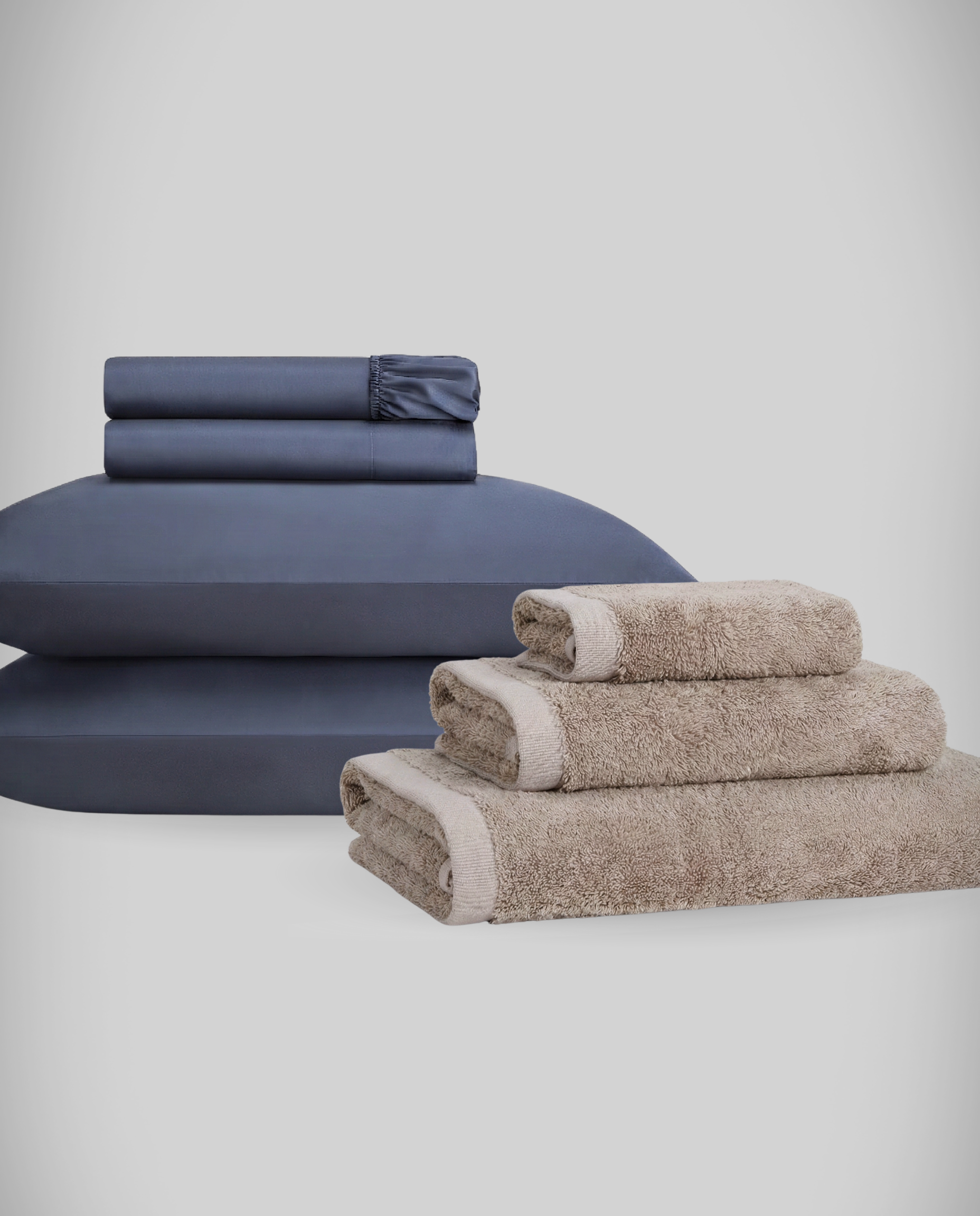 Ice Bedsheets + Bamboo Towels