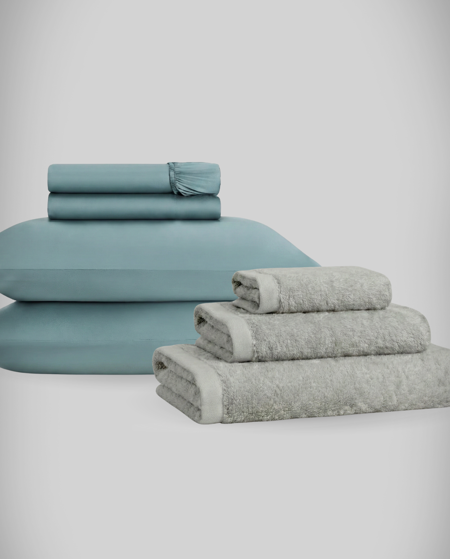 Ice Bedsheets + Bamboo Towels