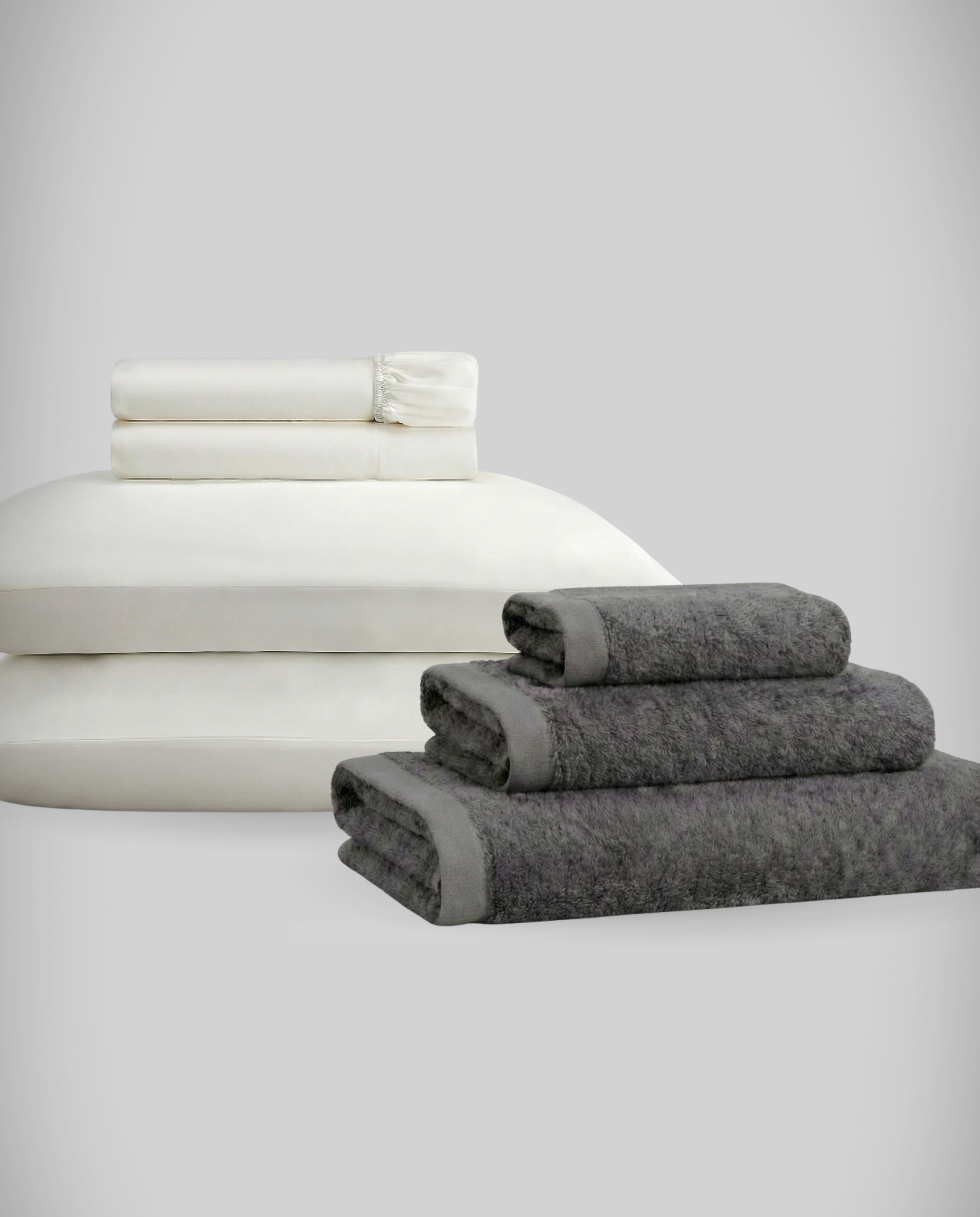 Ice Bedsheets + Bamboo Towels