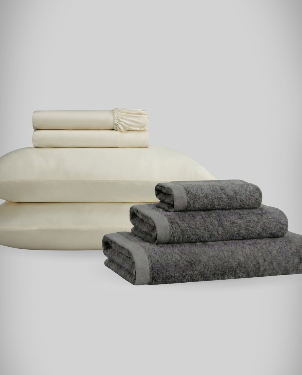 Ice Bedsheets + Bamboo Towels