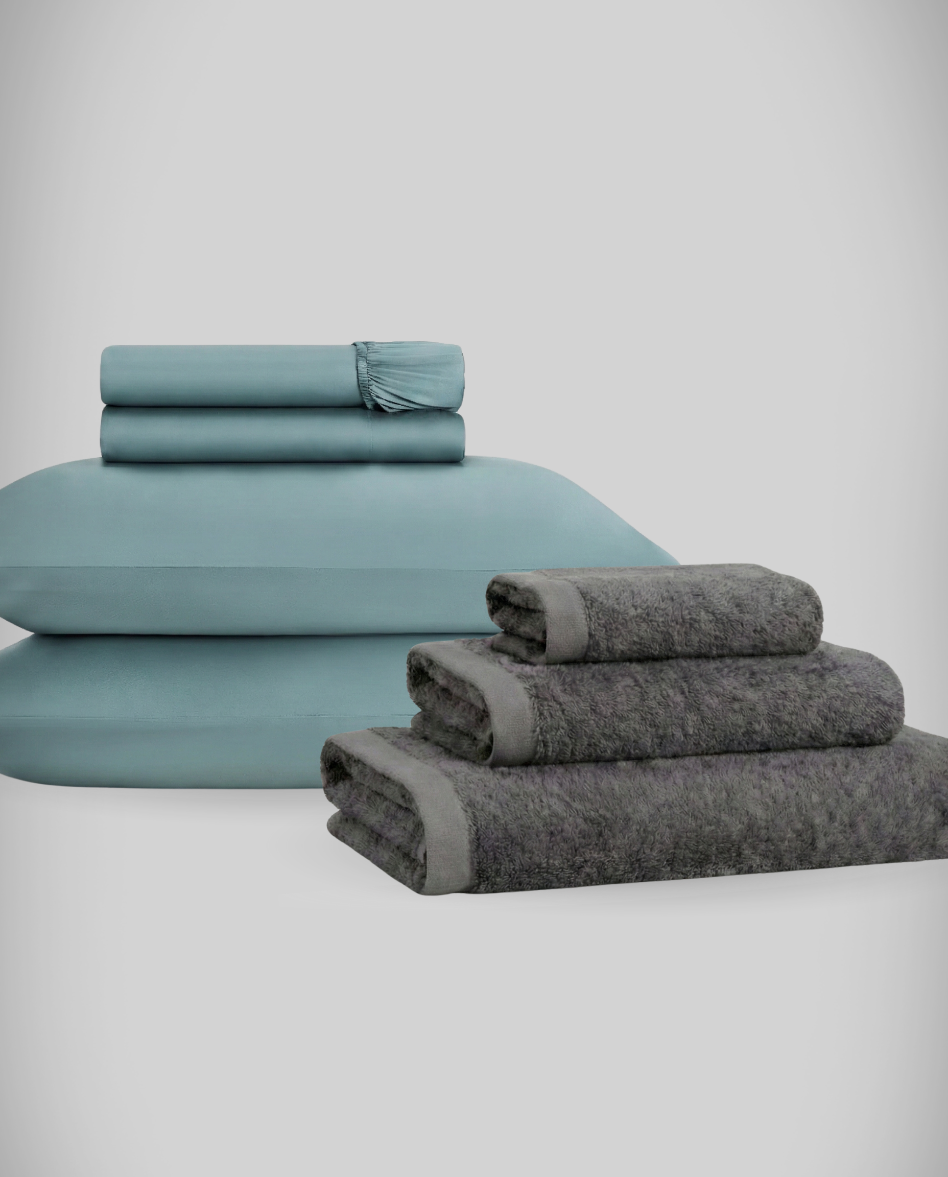 Ice Bedsheets + Bamboo Towels