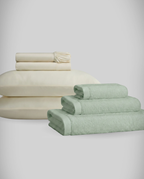 Ice Bedsheets + Bamboo Towels