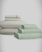 Ice Bedsheets + Bamboo Towels