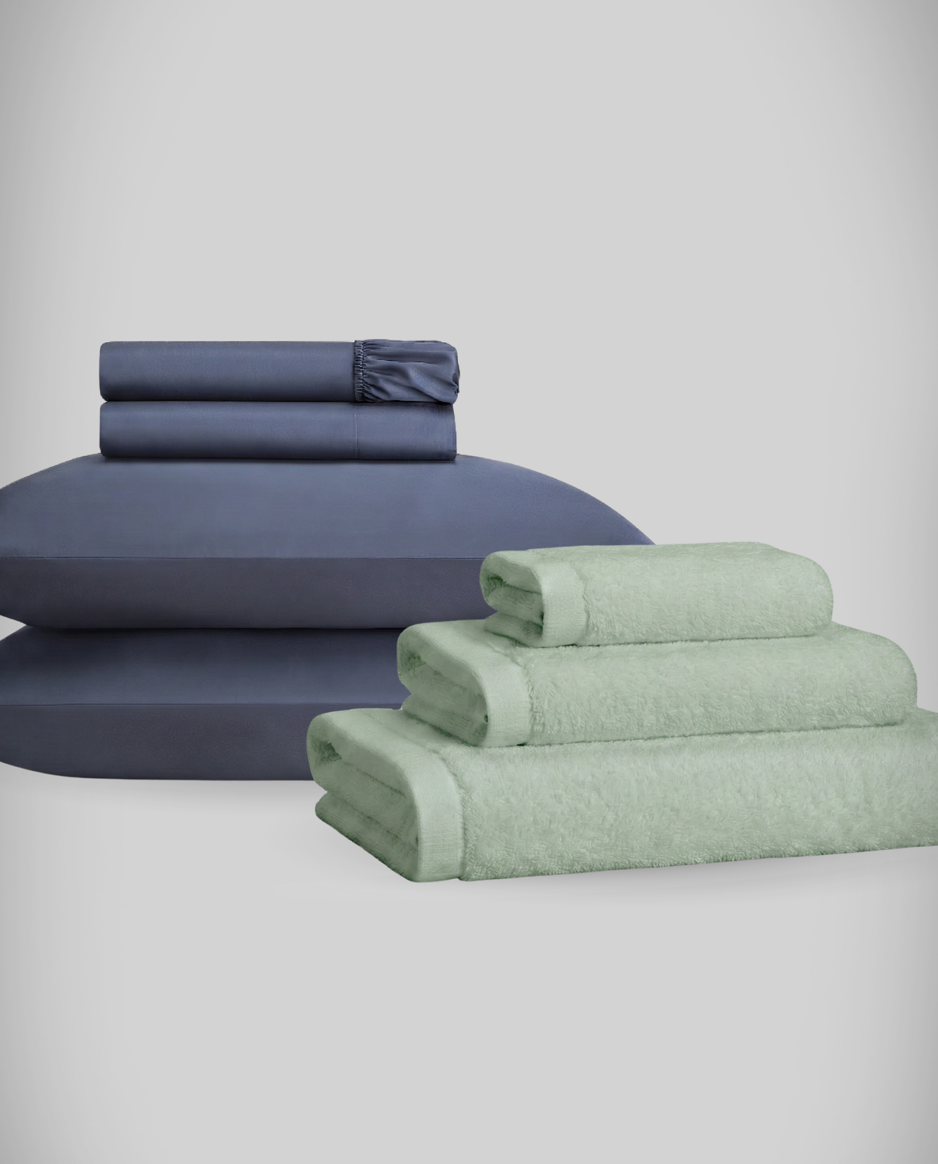 Ice Bedsheets + Bamboo Towels