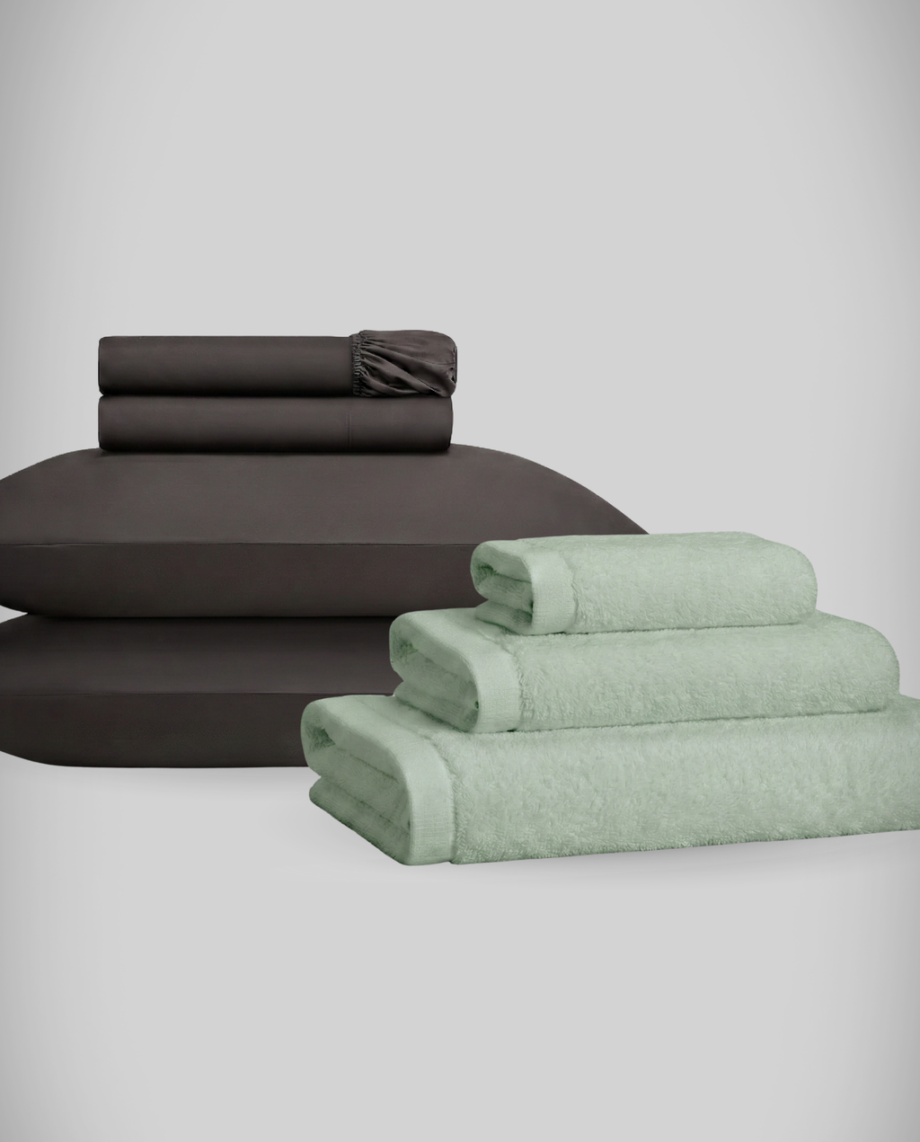 Ice Bedsheets + Bamboo Towels