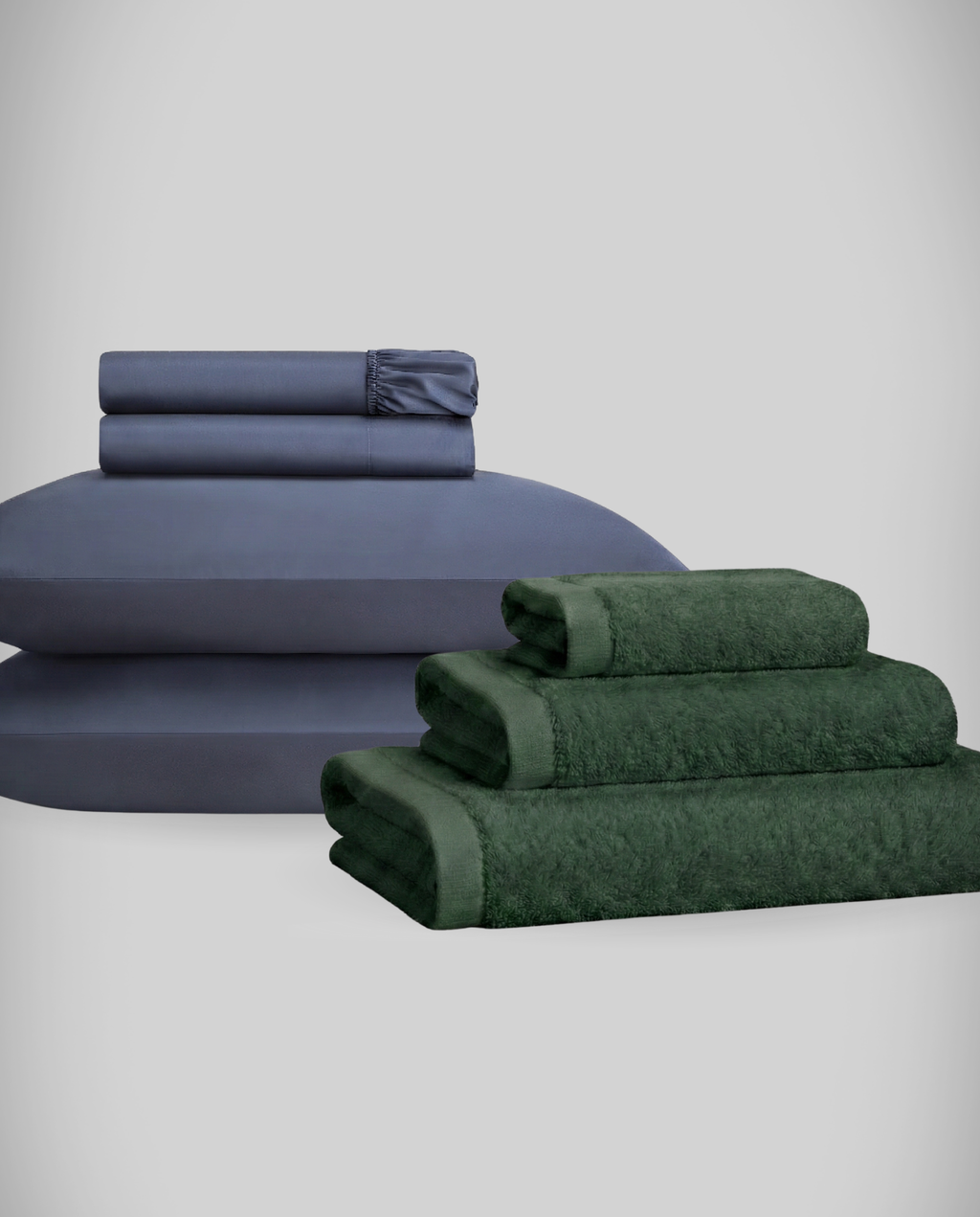 Ice Bedsheets + Bamboo Towels