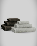 Lot de 2 | Set de serviettes en bambou blanky
