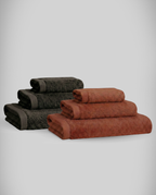 Lot de 2 | Set de serviettes en bambou blanky