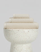 Serviette de bain en bambou blanky