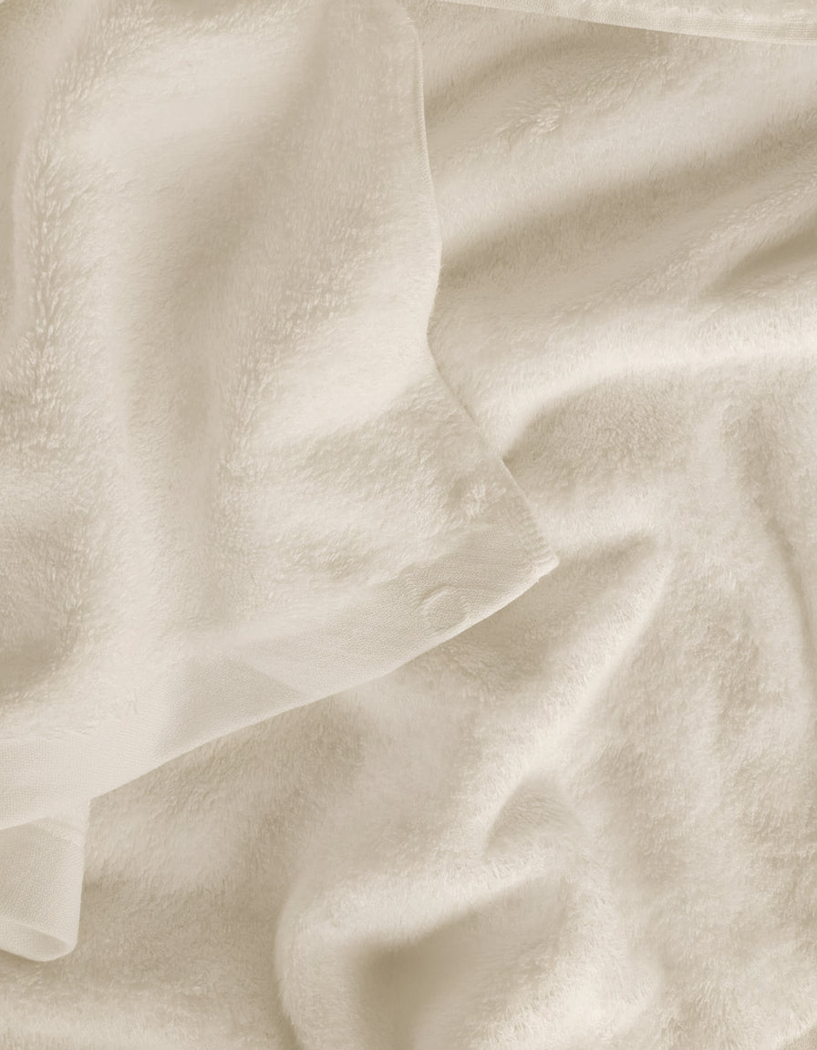 Serviette de bain en bambou blanky