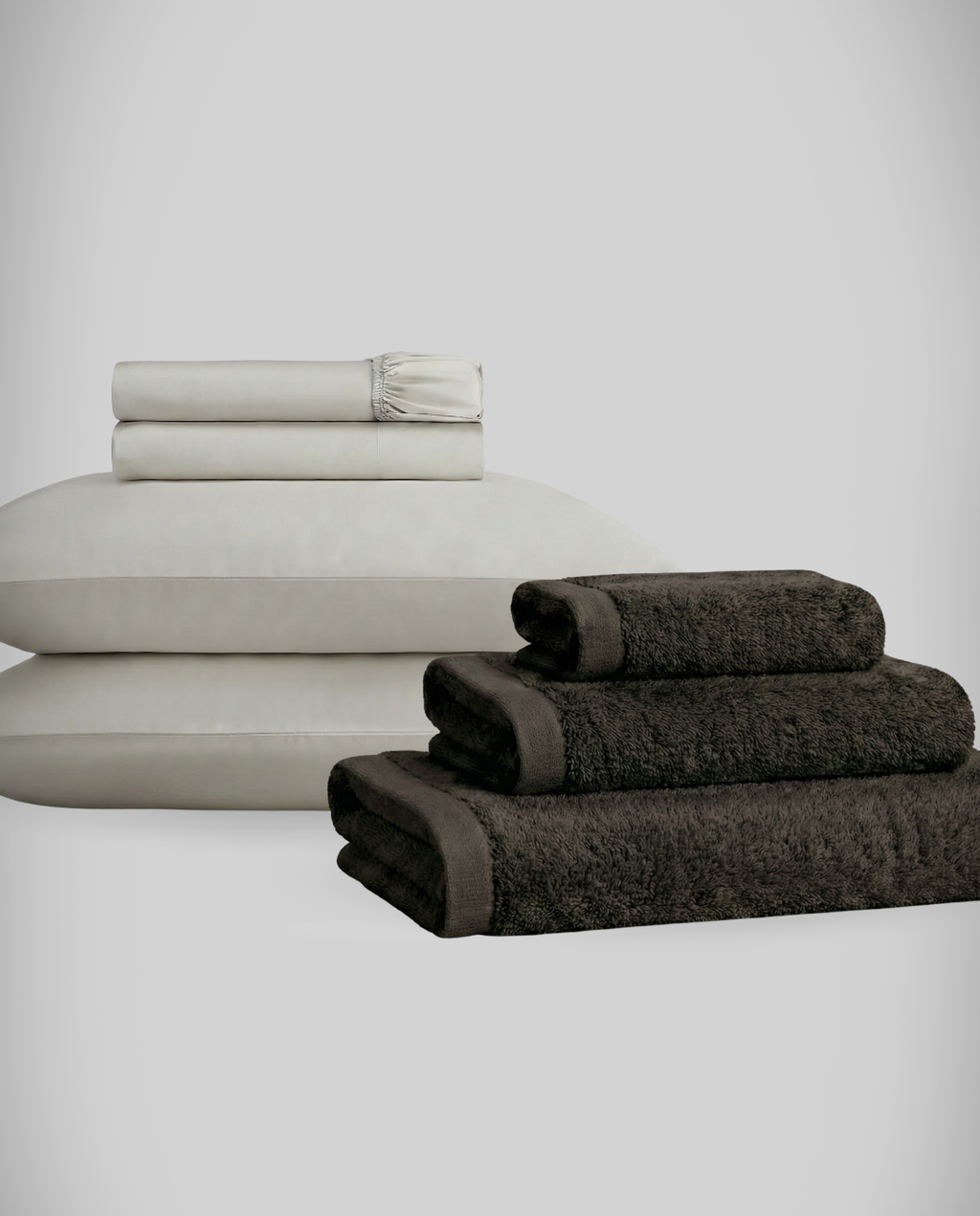Ice Bedsheets + Bamboo Towels
