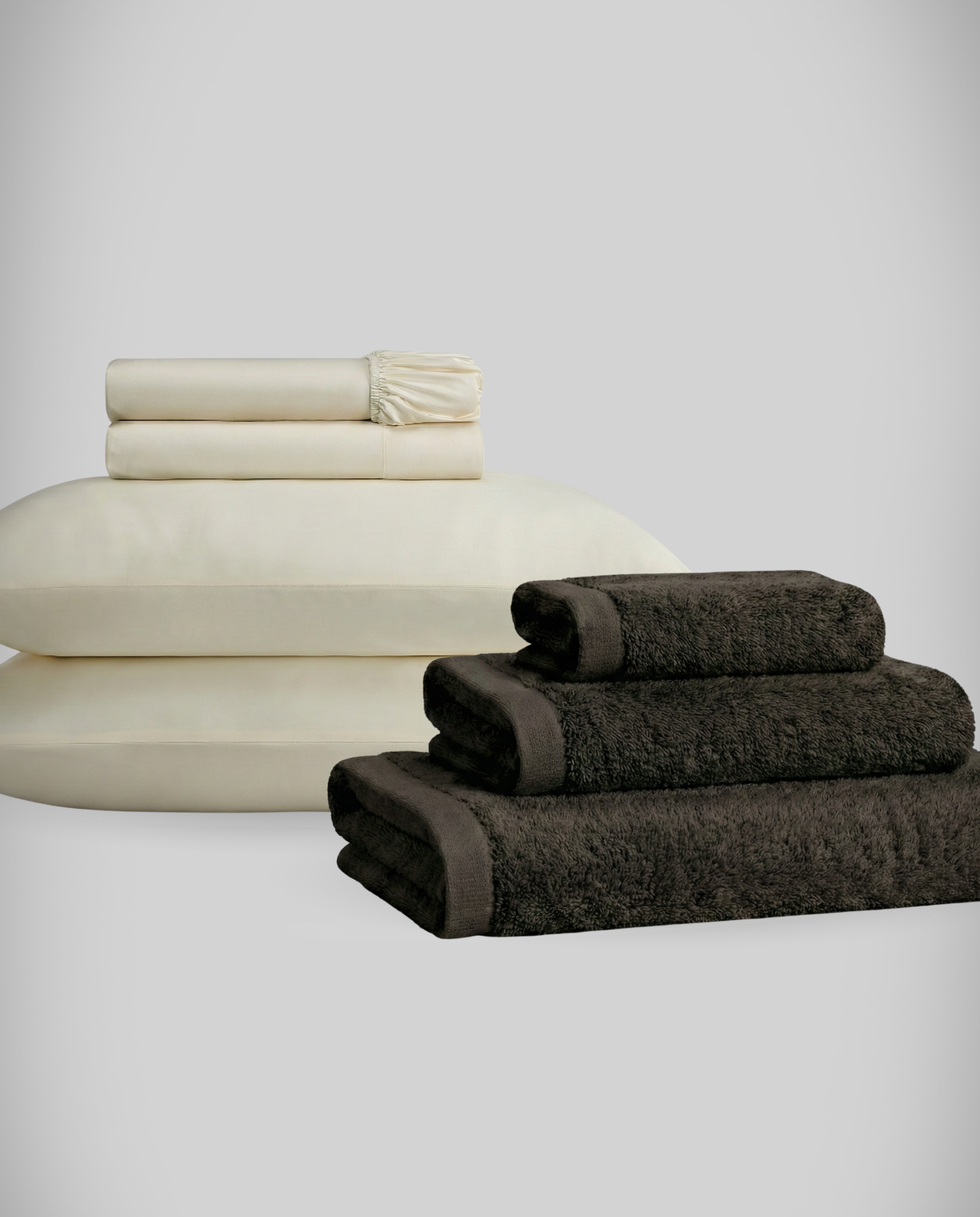 Ice Bedsheets + Bamboo Towels