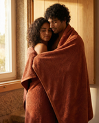 Set de serviettes en bambou blanky